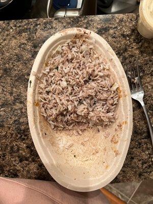 Apparently this is what "light" rice looks like