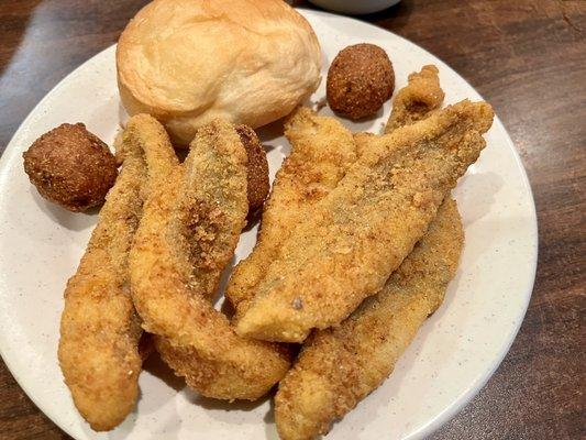 Fried catfish