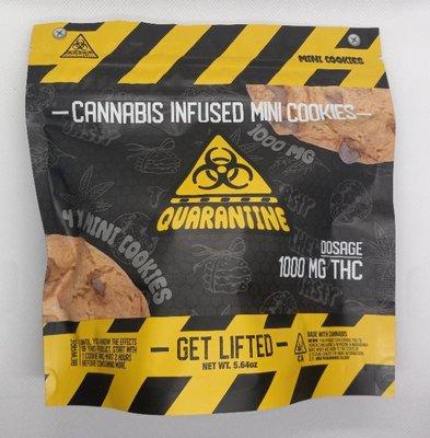 Quarantine 1000mg cookies