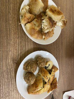 Olive Pogaca and Feta Burek, great way to start the day!