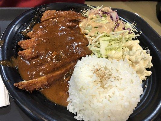 Pork katsu curry