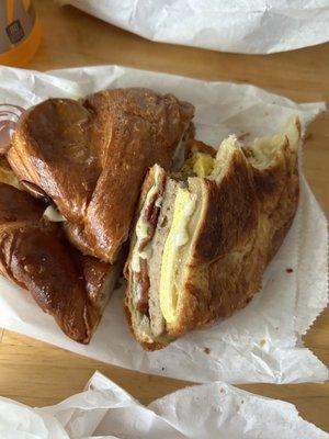 Croissant Breakfast Sandwich