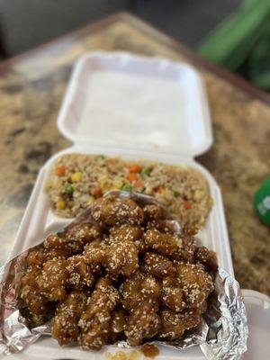 Sesame chicken