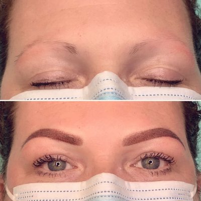 Eyebrows Microblading & shading