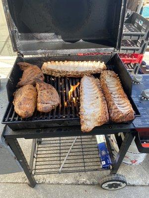 Tri-Tip and Ribs every Saturday