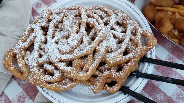 $14.00. Powdered Funnel Cake.