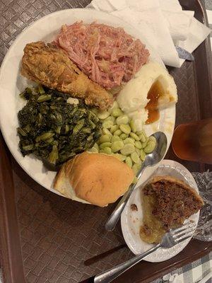 Pineapple glazed ham was good and enjoyed by my family members. I don't personally like sweet ham but it looked too good not to try.