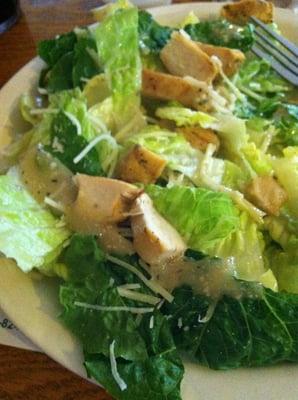 Chicken Caesar salad