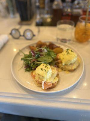 Salmon Eggs Benedict