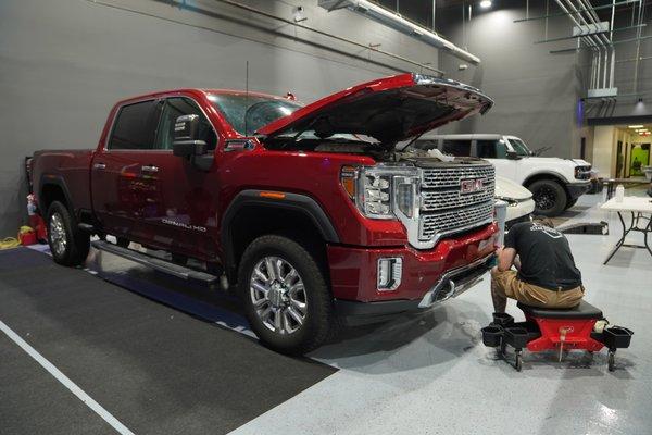 This GMC Denali Came In Today For A Full PPF & Ceramic Coat Treatment.