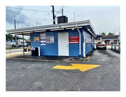 Drive Thru @ Dairy Belle. Hammond, IN. The Real IceCreams  Sundaes Shakes Desserts HotDogs etc. Open All Year Long. . Cool!