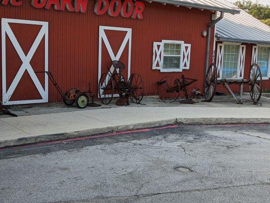 I want to say those are old school bicycles?