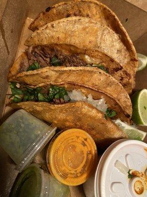 Birria tacos