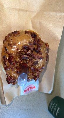 Maple bacon donut