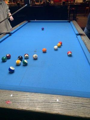 Pool table