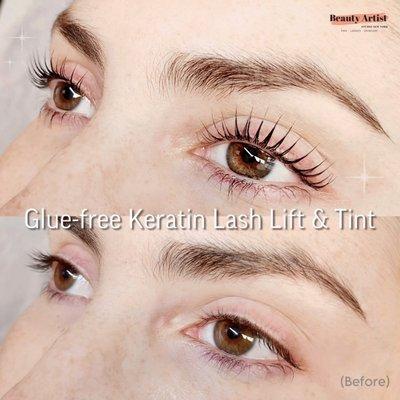 Gule-free keratin Lash lift&tint