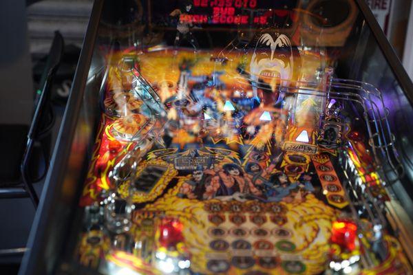 KISS pinball machine