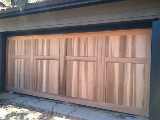 Ranch House Doors
 Wood Sectional
 Western Red Cedar