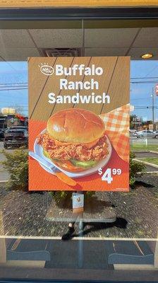 New Buffalo Ranch Sandwich