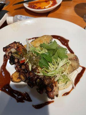 The best grilled octopus