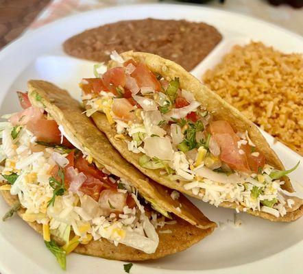 Tacos Dorados  (potato or beef available)