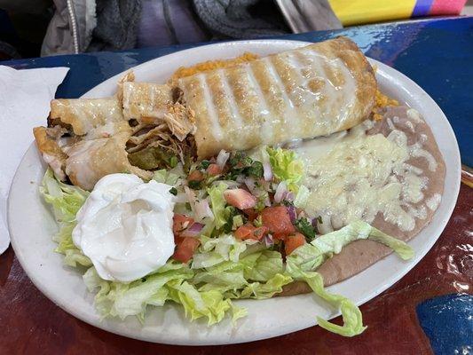 Chicken Chimichanga