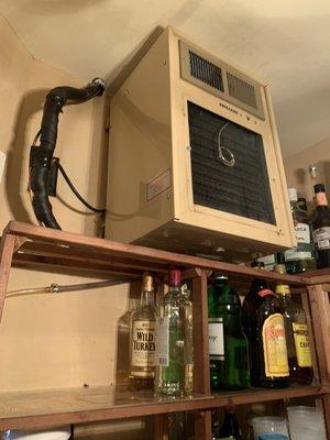 25 year old R-12 walk in wine cooler we converted to newer refrigerant and repaired