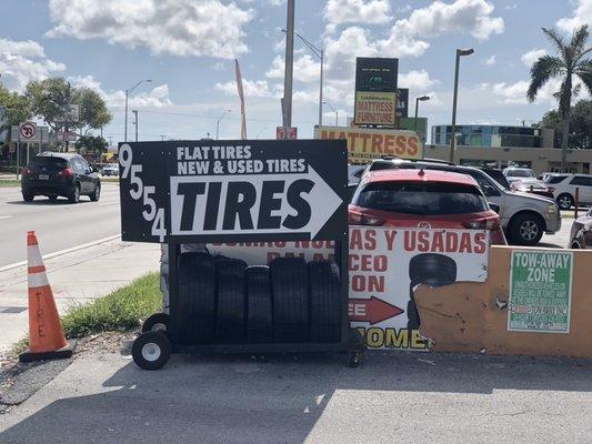 This is out sign thats facing Bird Road