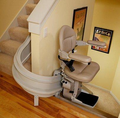 Stairlifts for indoor and outdoor use