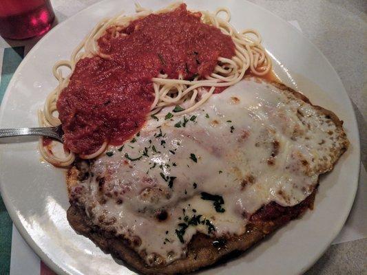 Eggplant parmesan