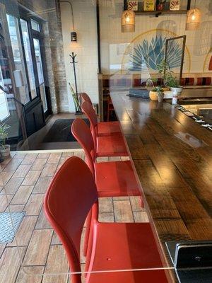 Bar seating