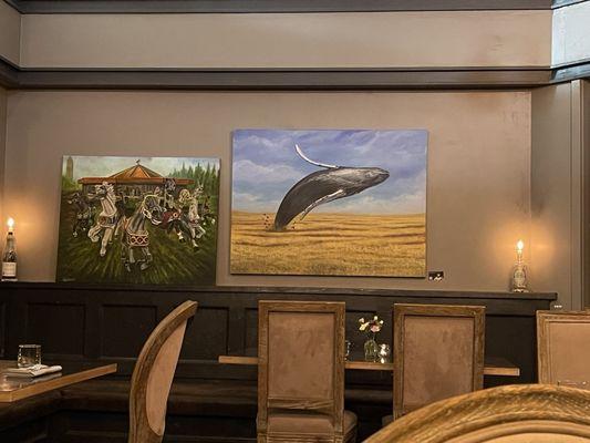 Original Artwork by Local Artist: Travis Chapman @ Gander & Ryegrass.