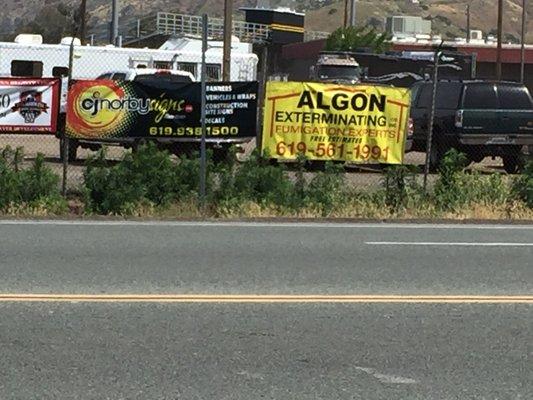 Algon was happy to be a sponsor of the Lakeside Rodeo