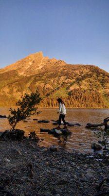 Sunrise at Jenny Lake