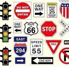 Driving School signs