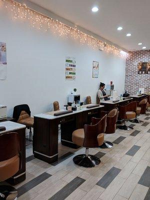 Manicure stations