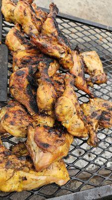 Chicken grilling