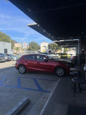 My Mazda3 iTouring with fresh brake pads