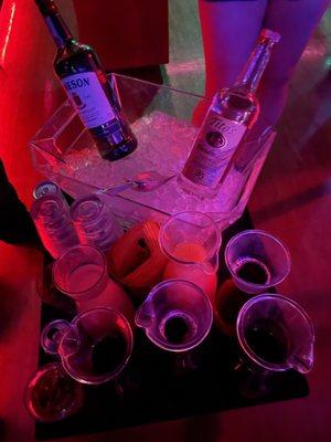 Bottle service