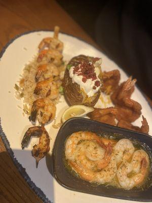 Ultimate Endless Shrimp with a Fully Loaded Potato