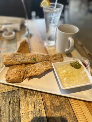 Fish and Jalapeño Grits