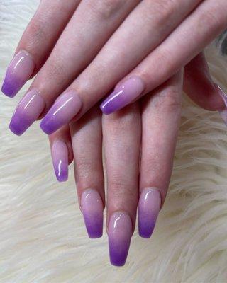 Ombre purple