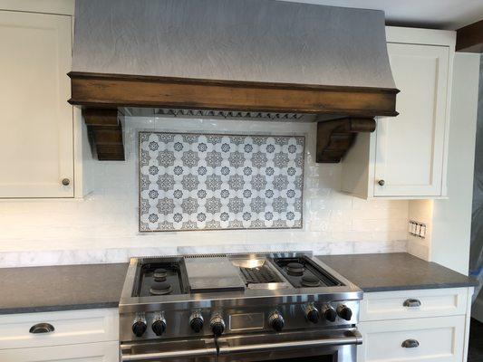 backsplash work.