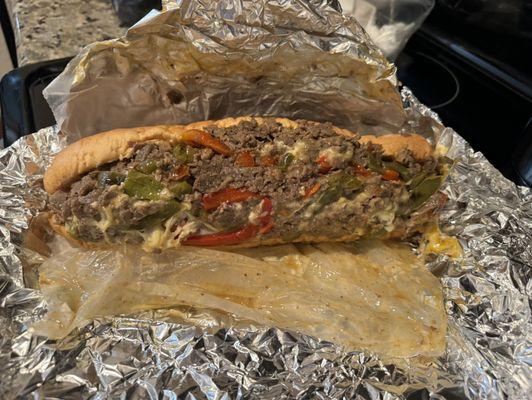 Philly Cheesesteak Sandwich