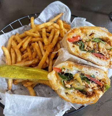 Jerk Chicken Po Boy Sandwich