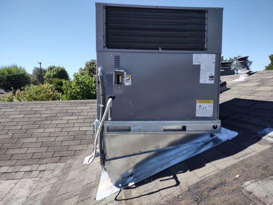 Roof top heating and cooling replacement