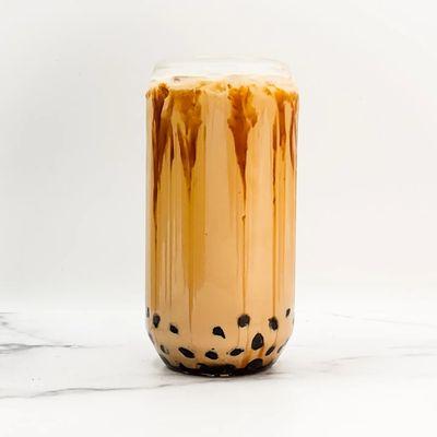 Brown sugar milktea!
Bubble tea boba tea