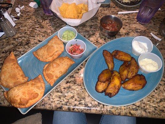 Empanada (Chicken) Plantains