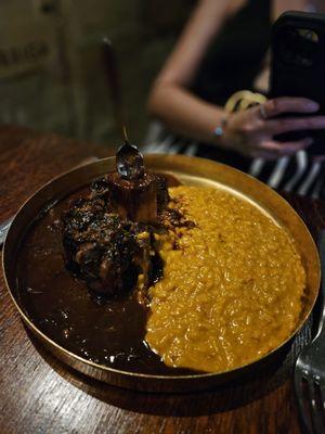 Ossobusco with risotto