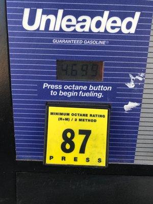 Gas price on 3/24/22.